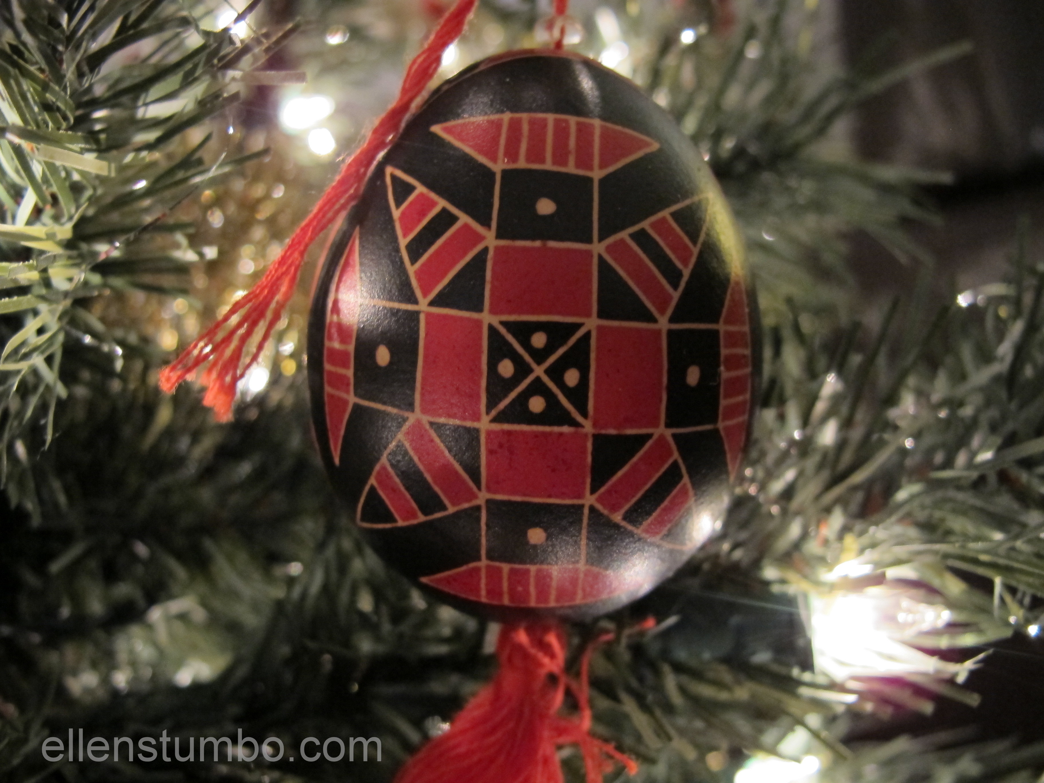 My Christmas ornaments tell a story - Ellen Stumbo