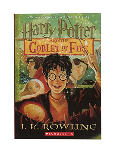 Harry Potter And The Goblet Of Fire book cover